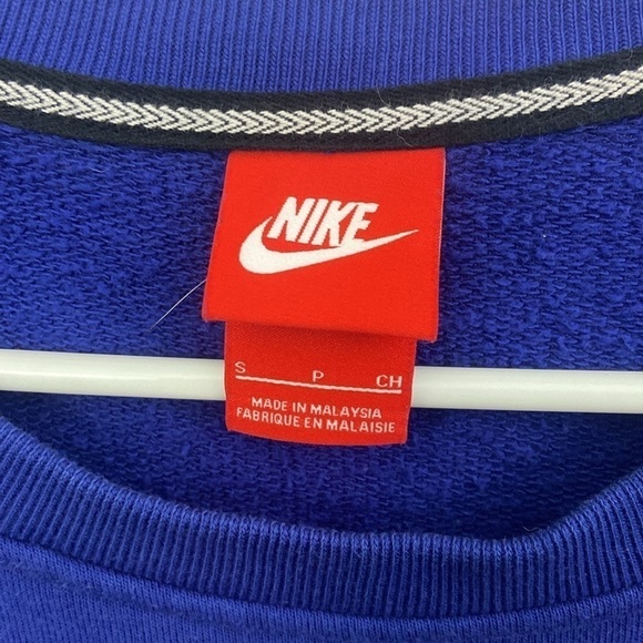 Nike Womens Blue Size Small Sweatshirt Sleeveless Dress - Picture 4 of 11